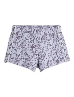GOTS Mini Leopard Aop Sweatshorts Purple>Mini Rodini Sale