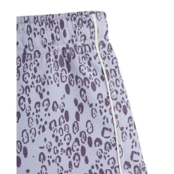 GOTS Mini Leopard Aop Sweatshorts Purple><noscript><img width=