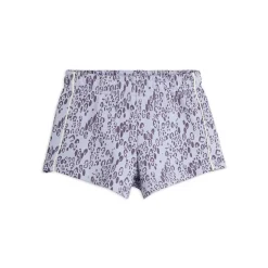 GOTS Mini Leopard Aop Sweatshorts Purple><noscript><img width=