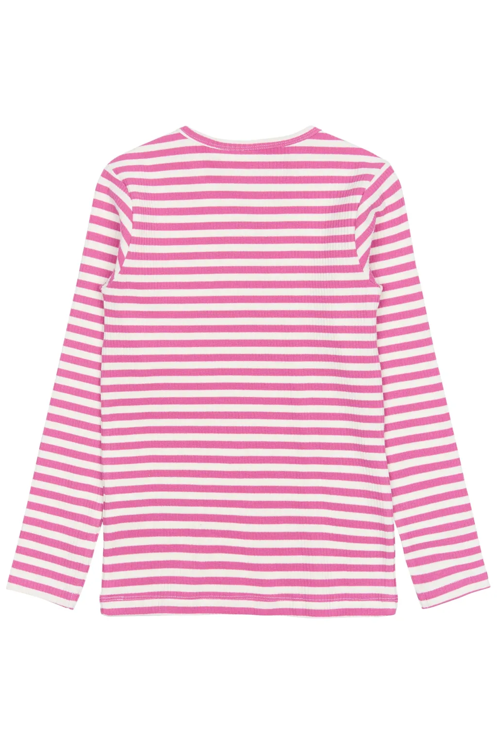 GOTS Moore Långärmad Tröja Ibis Rose Striped>The New Online