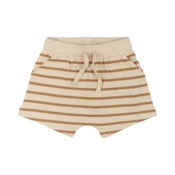 GOTS Nat Uni Shorts Indian Tan Striped>The New Siblings Hot