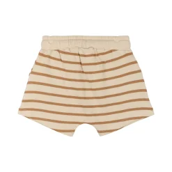 GOTS Nat Uni Shorts Indian Tan Striped>The New Siblings Hot