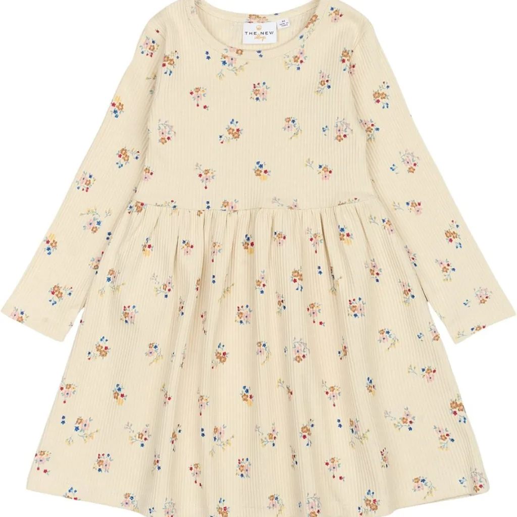 GOTS Naya Rib Klänning White Swan>The New Siblings Outlet