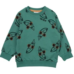 GOTS Neo Sweatshirt Bottle Green>The New Siblings Clearance