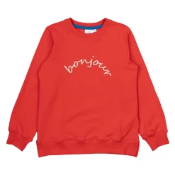 GOTS Ness Sweatshirt Poppy Red>The New Sale