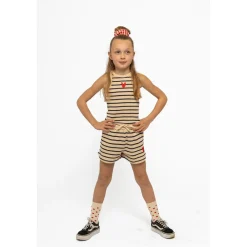 GOTS Nil Shorts Mood Indigo Striped><noscript><img width=