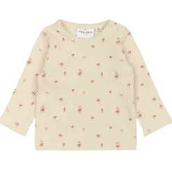 GOTS Noella Rib Tee White Swan>The New Siblings Hot