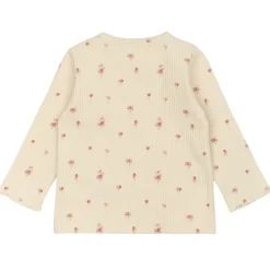 GOTS Noella Rib Tee White Swan>The New Siblings Hot