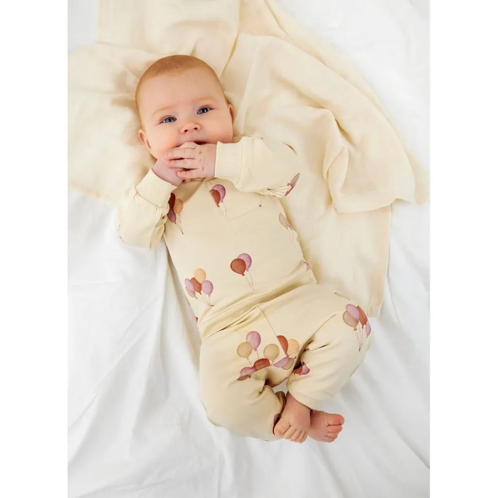 GOTS Nola Mjukisbyxor White Swan>The New Siblings Sale