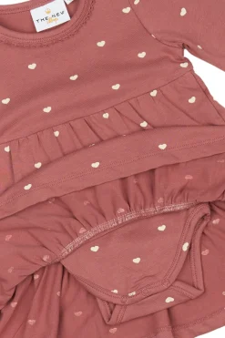 GOTS Nova Långärmad Bodyklänning Withered Rose><noscript><img width=