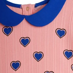 GOTS Outlined Hearts Klänning Pink><noscript><img width=
