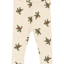 GOTS Owen Ribbade Leggings White Swan Aop>The New Siblings Discount