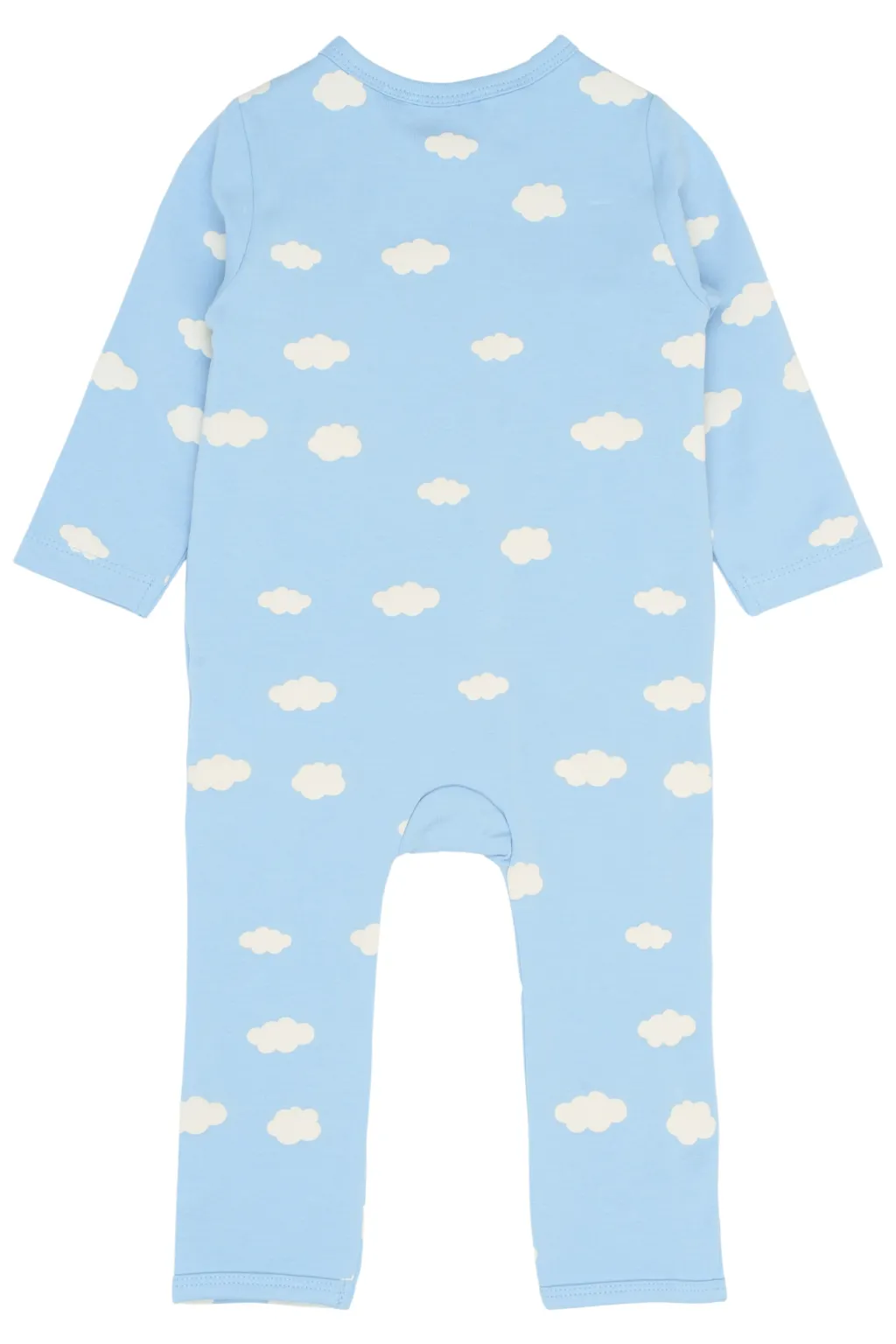 GOTS Paco Långärmad Omlott-jumpsuit Powder Blue>The New Siblings Outlet