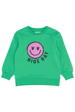 GOTS Parlene Sweatshirt Simply Green>The New Siblings Hot