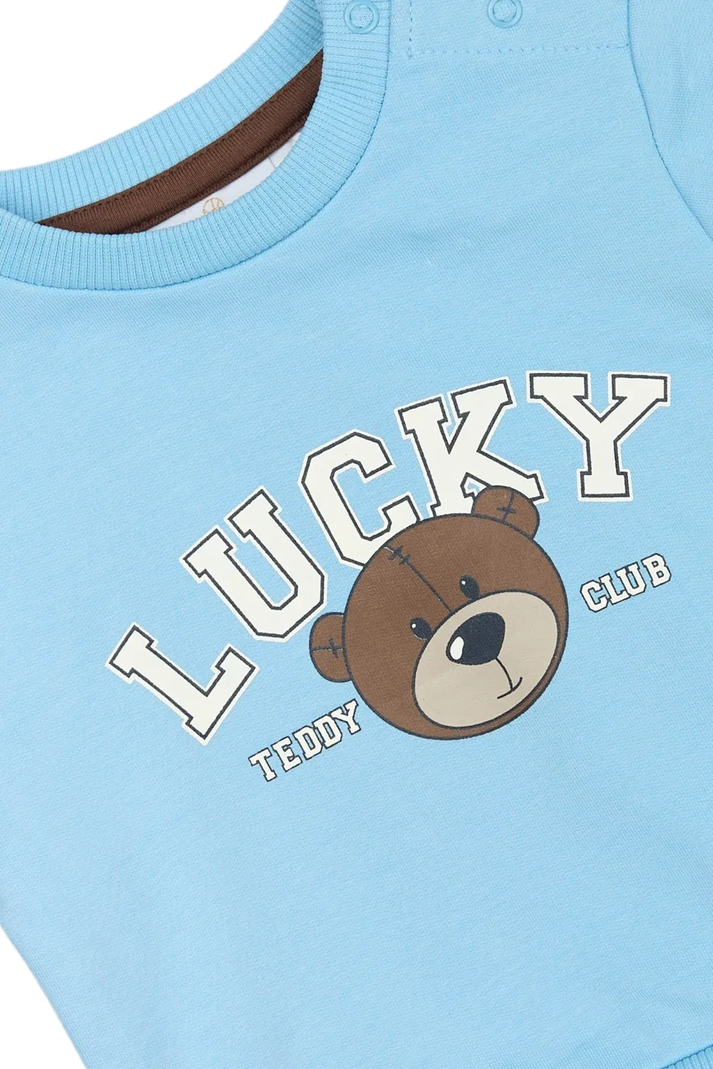 GOTS Perseus Sweatshirt Powder Blue>The New Siblings Online
