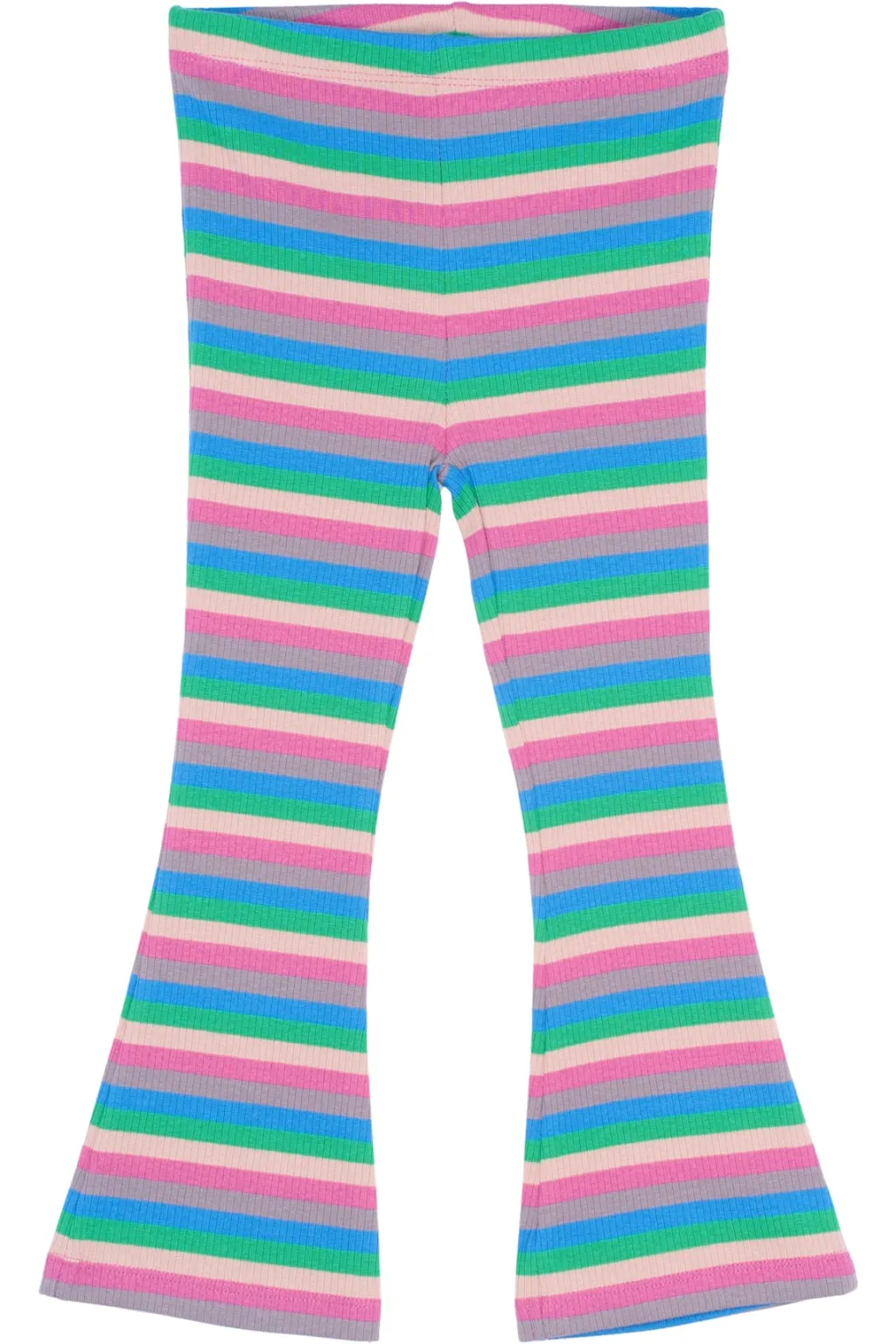 GOTS Polly Ribbade Byxor Multi Striped>The New Siblings Best