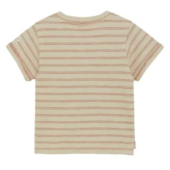 GOTS Randig T-shirt French Oak><noscript><img width=