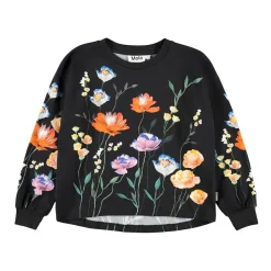 GOTS Reniza Långärmad T-shirt Flower Picking>Molo Outlet