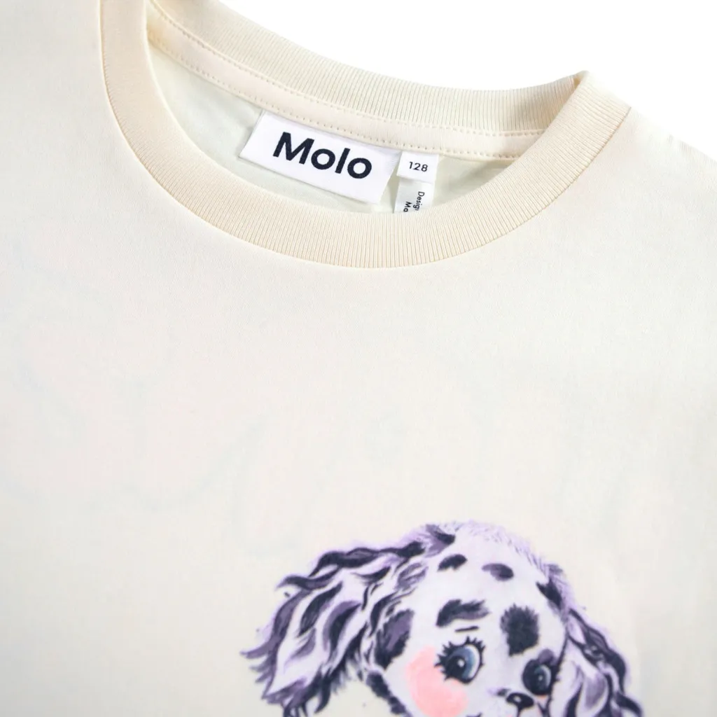 GOTS Riley T-shirt Buttercream>Molo Hot