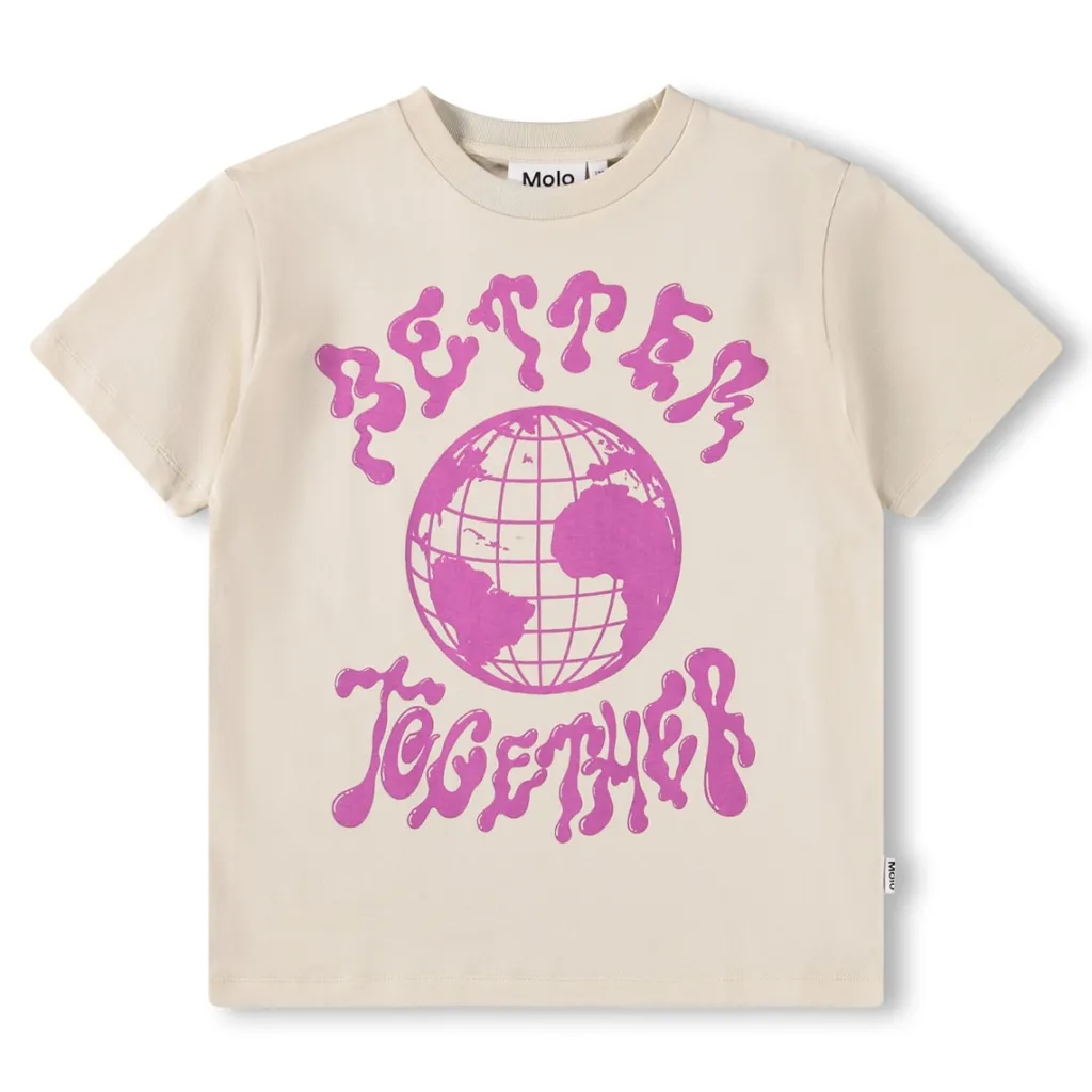 GOTS Riley T-shirt Summer Sand>Molo Clearance