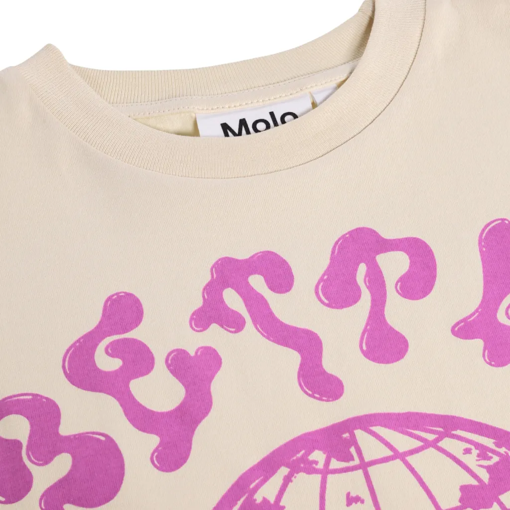 GOTS Riley T-shirt Summer Sand>Molo Clearance