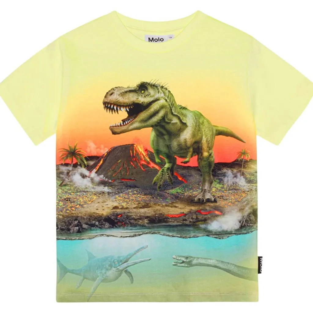 GOTS Riley T-shirt Volcano Dino>Molo Outlet