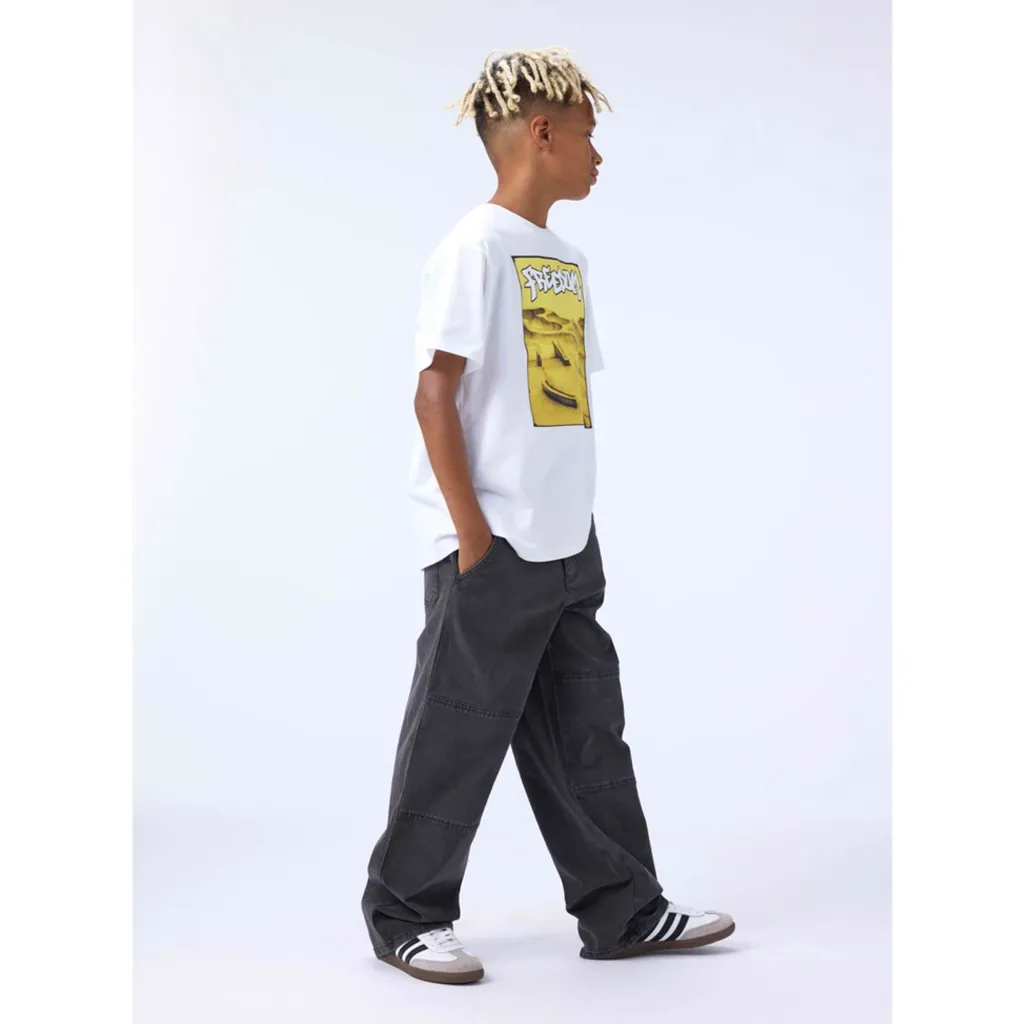 GOTS Riley T-shirt Yellow Skate>Molo