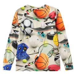 GOTS Rill Långärmad T-shirt Sports Mix>Molo Clearance
