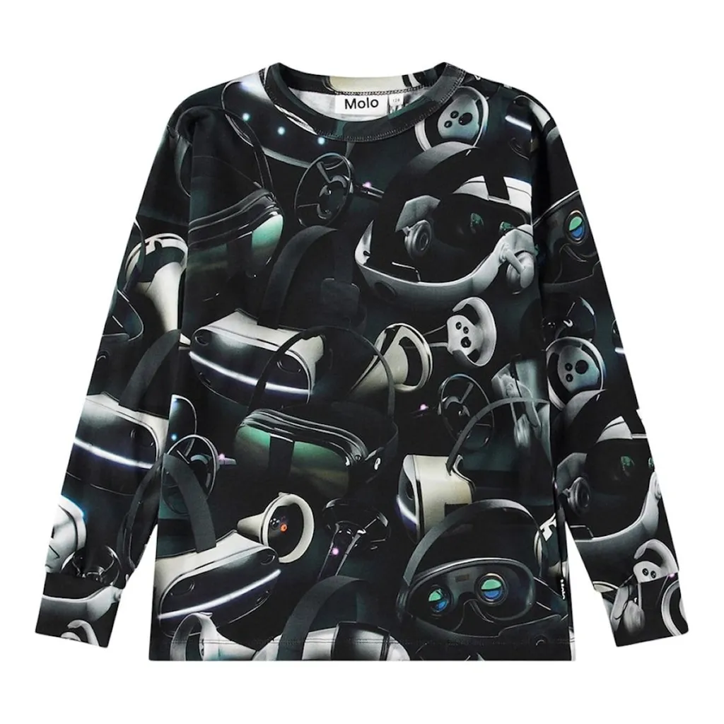 GOTS Rill Långärmad T-shirt Virtual Reality>Molo Online