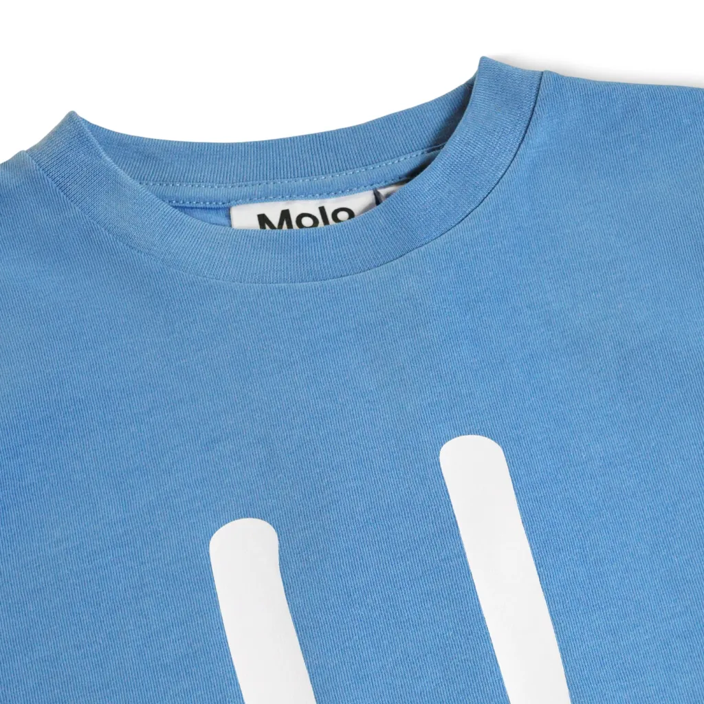 GOTS Roxo T-shirt Blue Tide>Molo Best