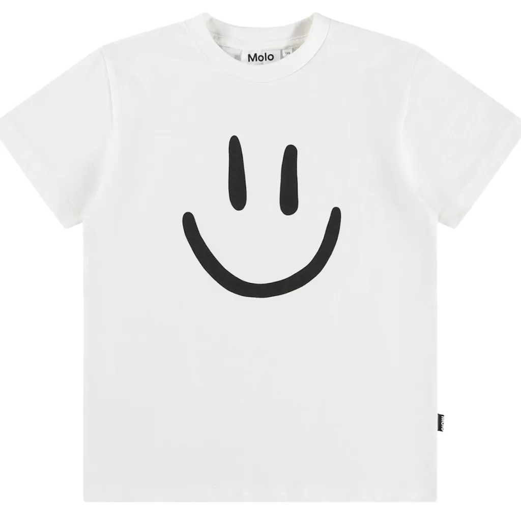 GOTS Roxo T-shirt Crisp White>Molo Discount