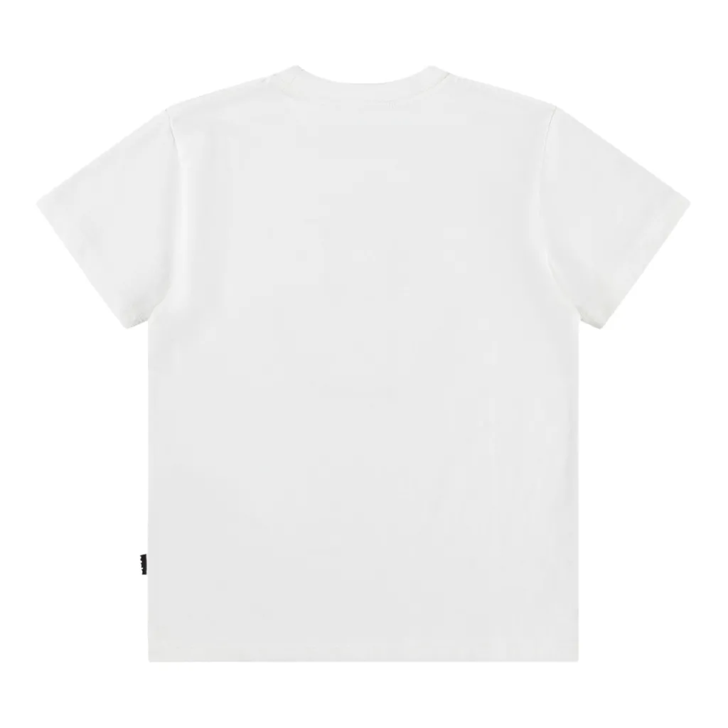 GOTS Roxo T-shirt Crisp White>Molo Discount