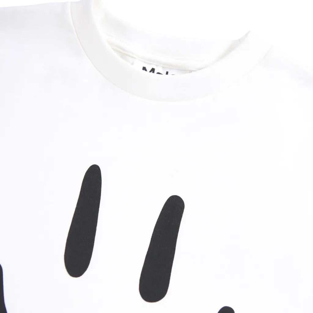GOTS Roxo T-shirt Crisp White>Molo Discount