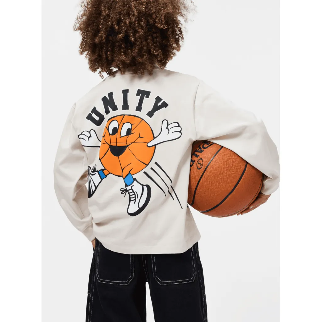 GOTS Rube Långärmad Tröja Basket Mascots>Molo Outlet