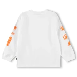 GOTS Rube Långärmad Tröja Whitest>Molo Clearance