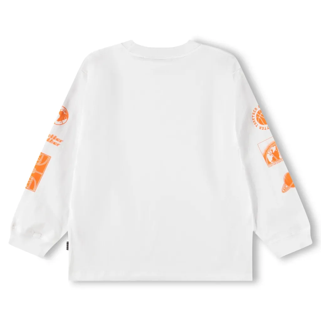 GOTS Rube Långärmad Tröja Whitest>Molo Clearance