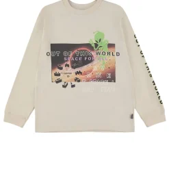 GOTS Rube Långärmad T-shirt Sandy>Molo Discount