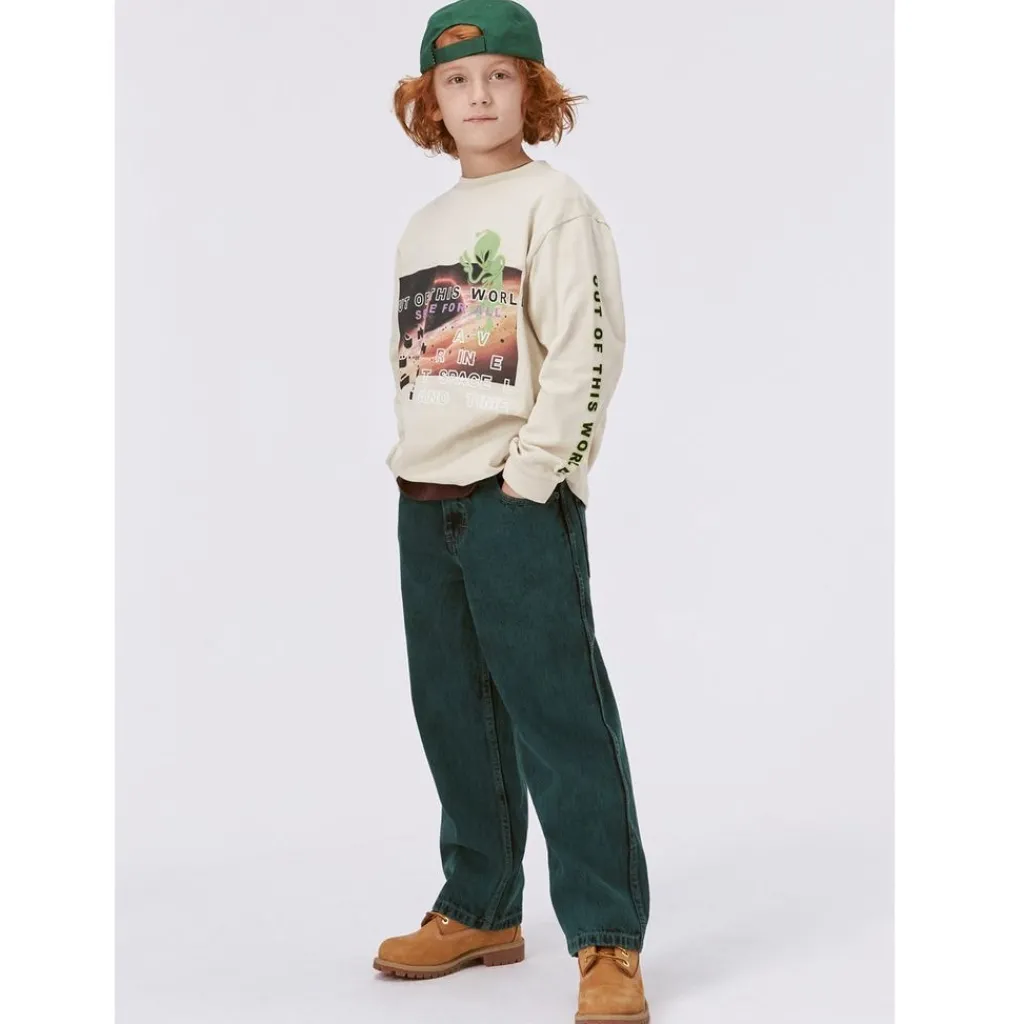 GOTS Rube Långärmad T-shirt Sandy>Molo Discount
