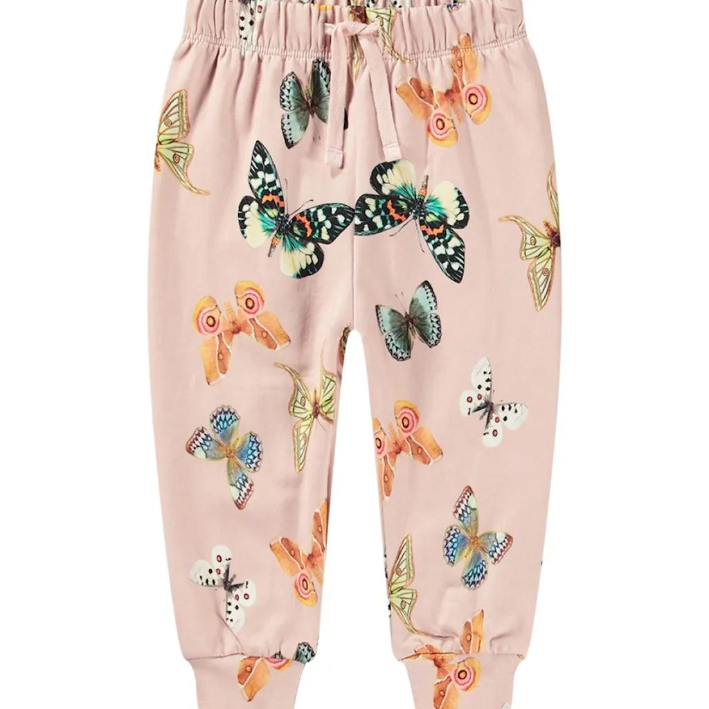 GOTS Simeon Mjukisbyxor Blush Papillions>Molo Online