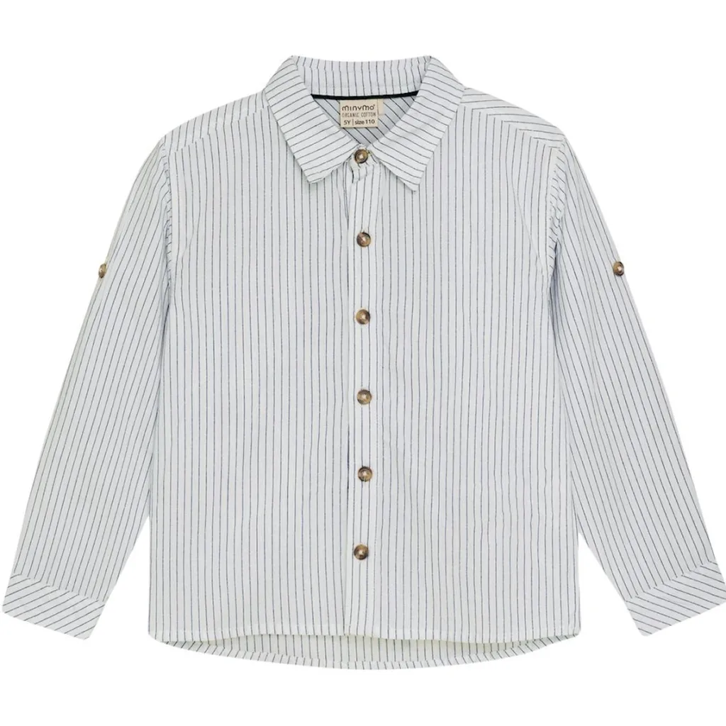 GOTS Skjorta Blue Nights>Minymo Clearance