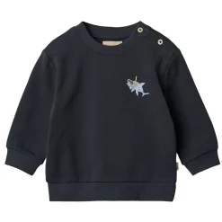 GOTS Søren Sweatshirt Navy>Wheat Best