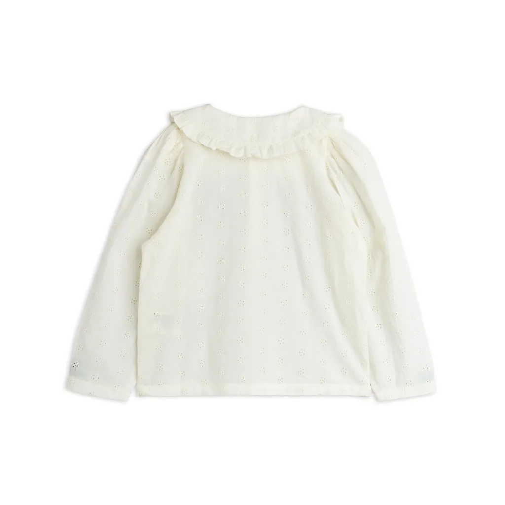 GOTS Strawberry Emb Blouse>Mini Rodini Discount
