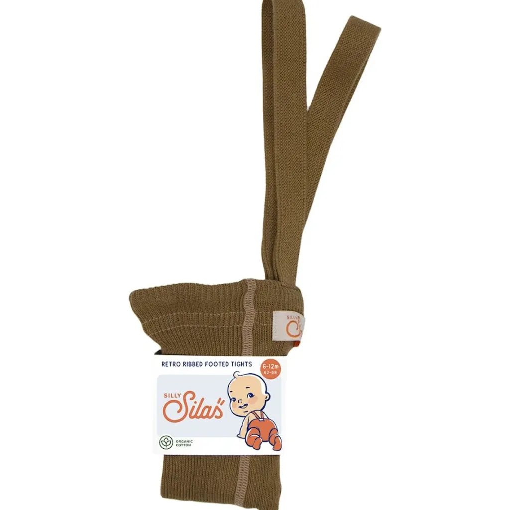 GOTS Strumpbyxor Acorn Brown>Silly Silas Sale