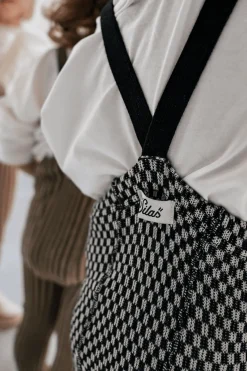 GOTS Strumpbyxor Black X White Checked><noscript><img width=