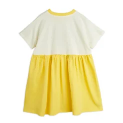 GOTS Sun Sp Kortärmad Klänning Offwhite>Mini Rodini Online