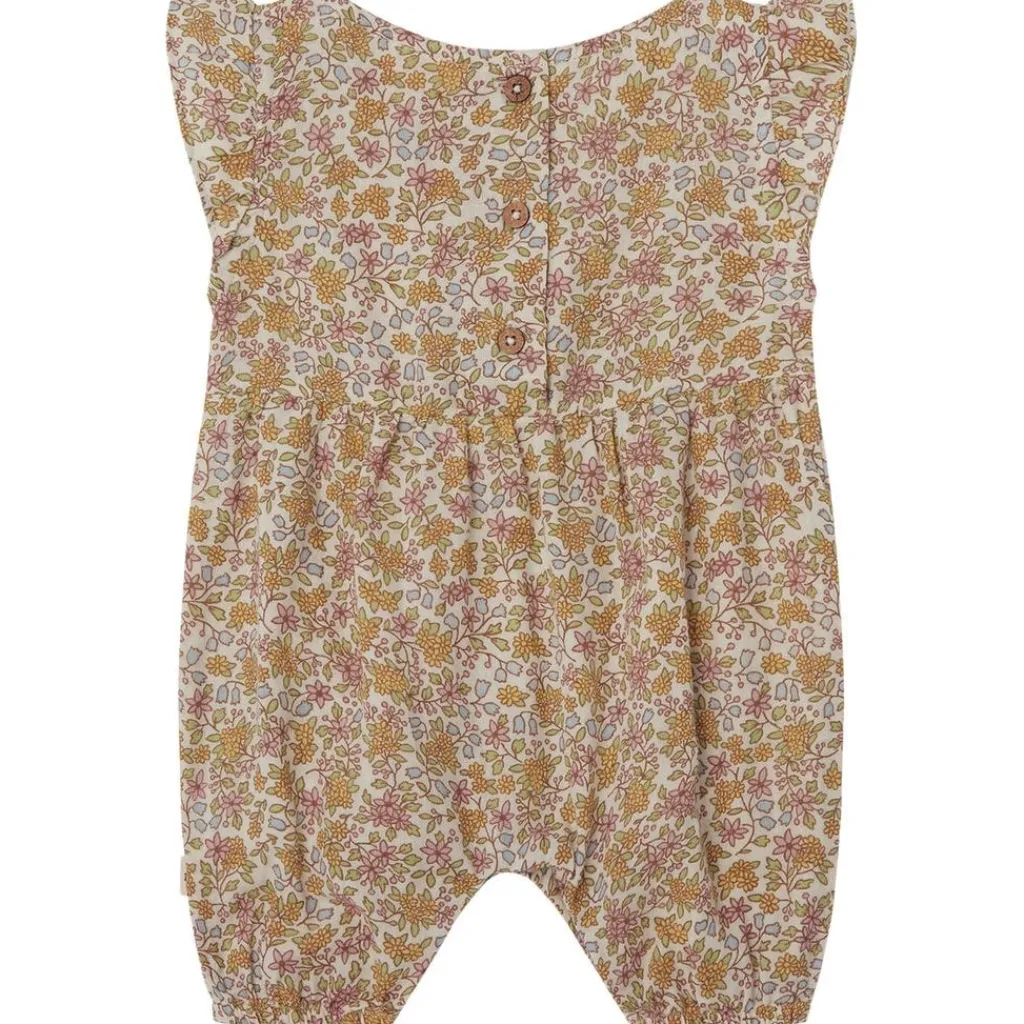 GOTS Svea Blommig Romper Wildflowers>Buddy & Hope Outlet