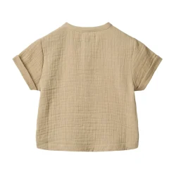 GOTS Svend Kortärmad Skjorta Soft Sand><noscript><img width=