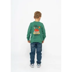 GOTS Sweatshirt Bottle Green><noscript><img width=