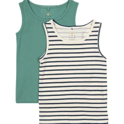 GOTS Tank Top 2-Pack Bottle Green>The New Online