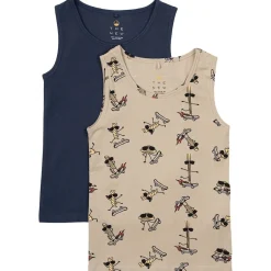 GOTS Tank Top 2-Pack Mood Indigo>The New Discount